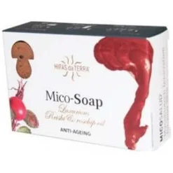 Jabon Reishi y Aceite Rosa Mosqueta Bio - 150 Gramos - Hifas Da Terra