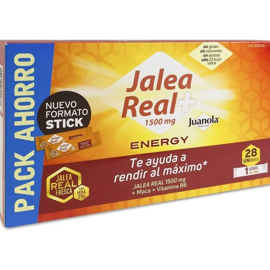 Jalea Real Energy Plus 28 Viales - Juanola