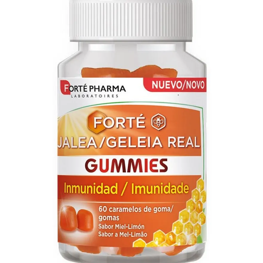 Jalea Real Gummies Sabor Miel Limón 60uds - Forte Pharma