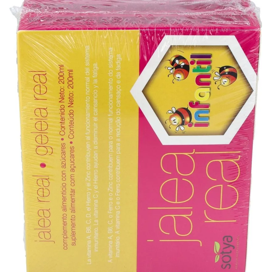 Jalea Real Infantil con Vitaminas 20 Viales - Sotya
