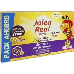 Jalea Real Niño Vitalidad y Defensas, 28 Sobres - Juanola