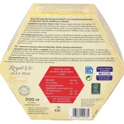 Jalea Real Royal Vit Ginseng 1000Mg Taurina 20Amp