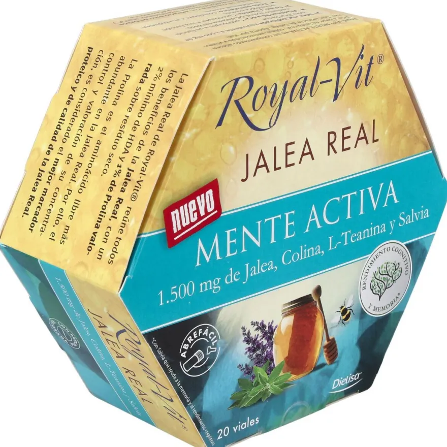 Jalea Real Royal Vit Mente Activa 20viales - Dietisa