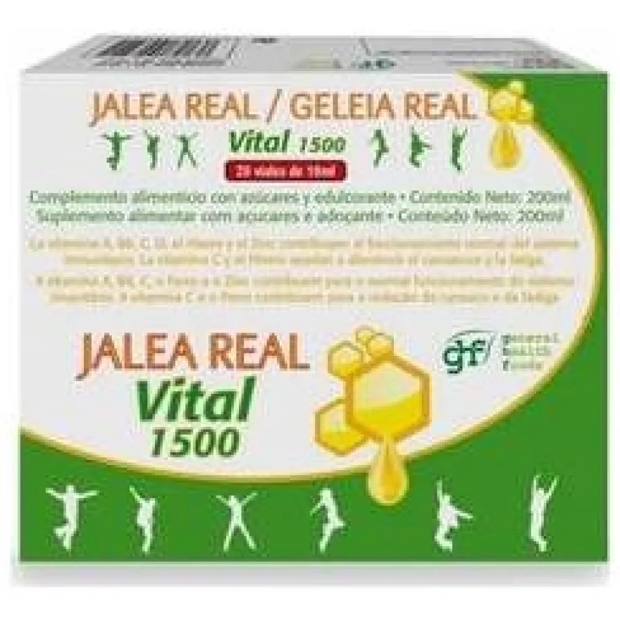 Jalea Real Vital 1500 20 Ampollas X 10ml - Ghf