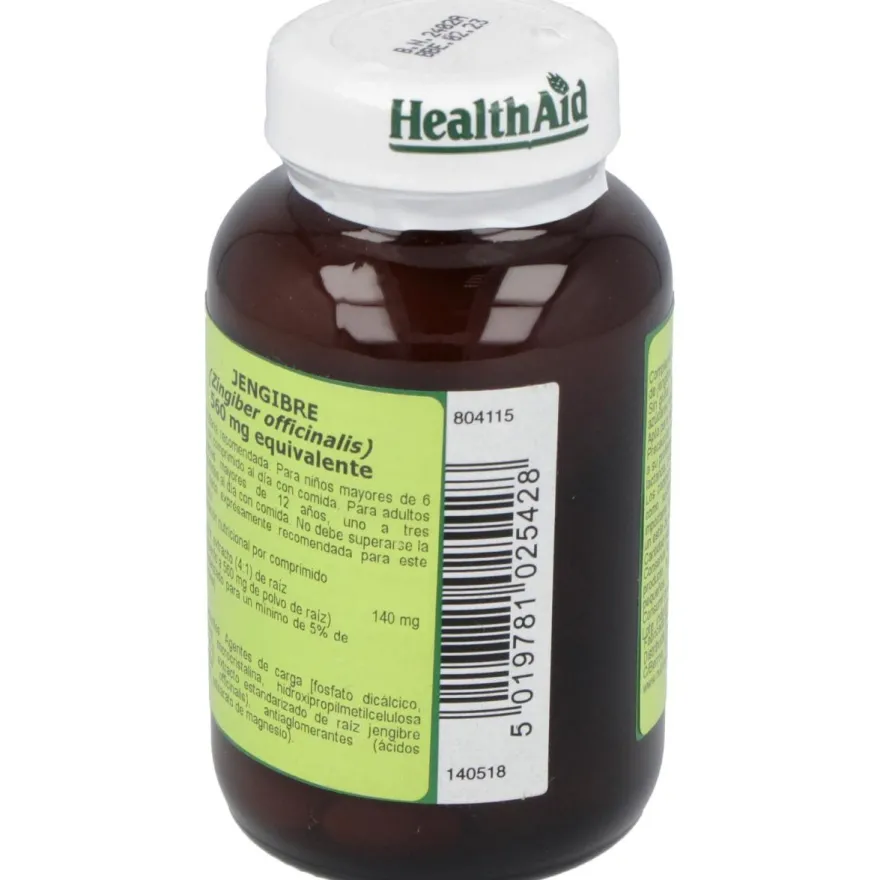 Jengibre (Ginger Root) Raiz 60Comp. Health Aid