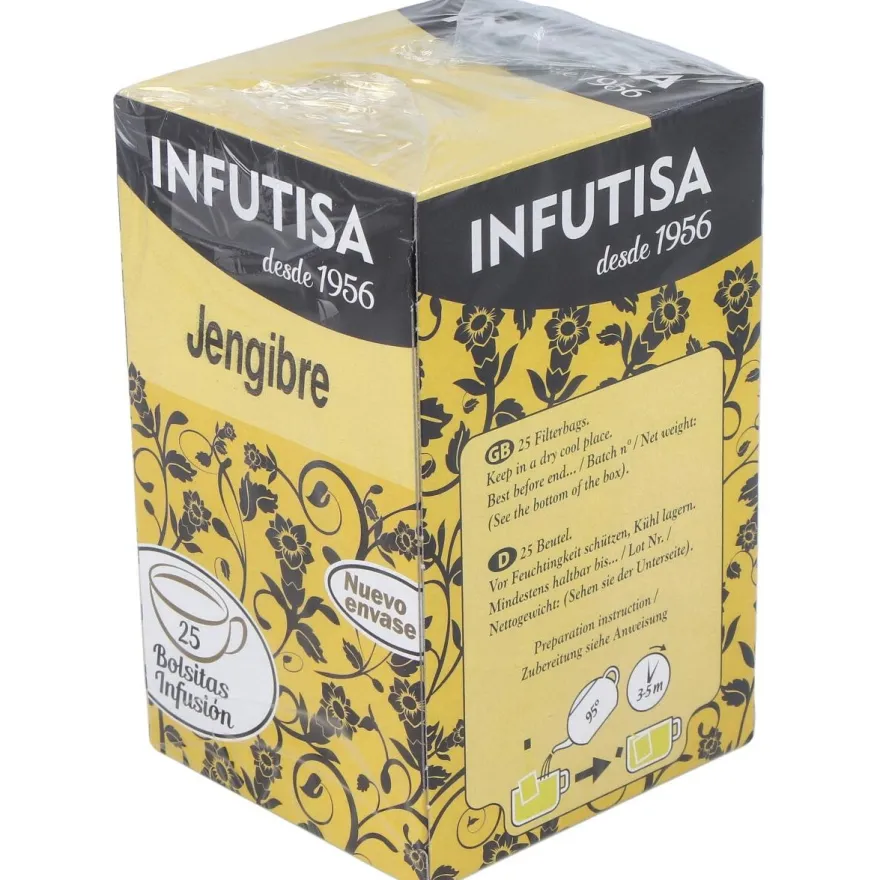 Jengibre Infusion 25uds - Infutisa