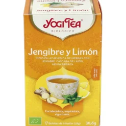 Jengibre y Limon 17infusiones - Yogi Tea