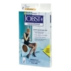 Jobst Media Larga (A-F) Blonda Compresión Normal Negra Talla 5