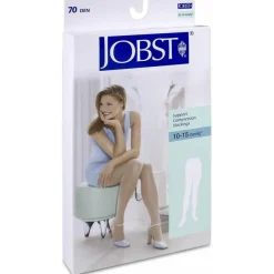Jobst Supportwear 70 Panty De Compresión Ligera Negro Talla 4, 1 Ud