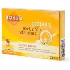 Juanola® Própolis Con Miel Y Zinc 24Uds