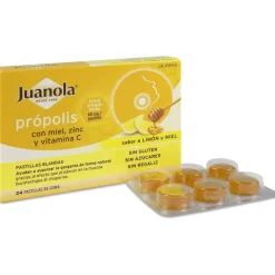 Juanola® Própolis Con Miel Y Zinc 24Uds