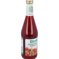Jugo de Arándanos Rojos Plus Bio 500ml - Biotta