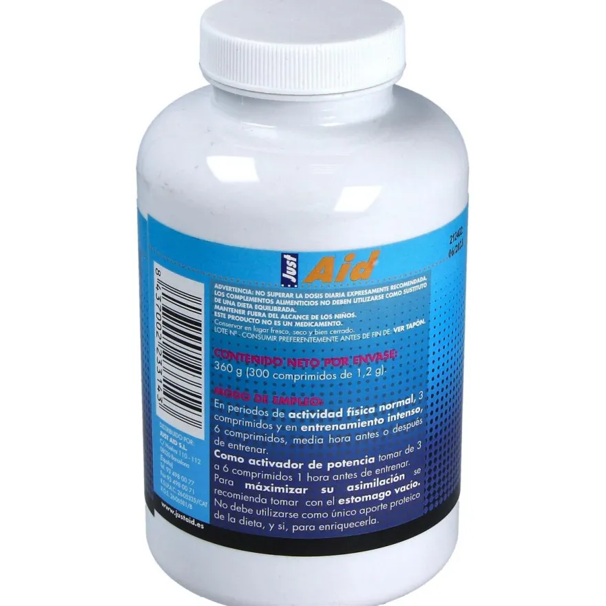 Just Aid Amino Aid Bcaa Aminoacidos Ramificados 300Comp