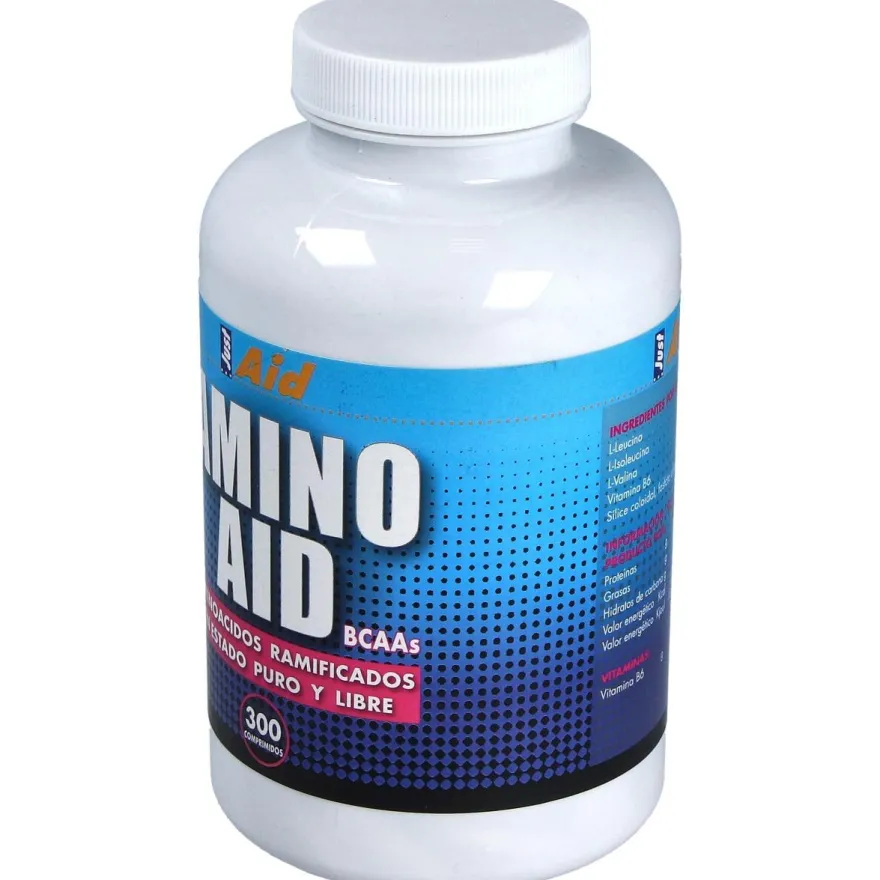 Just Aid Amino Aid Bcaa Aminoacidos Ramificados 300Comp