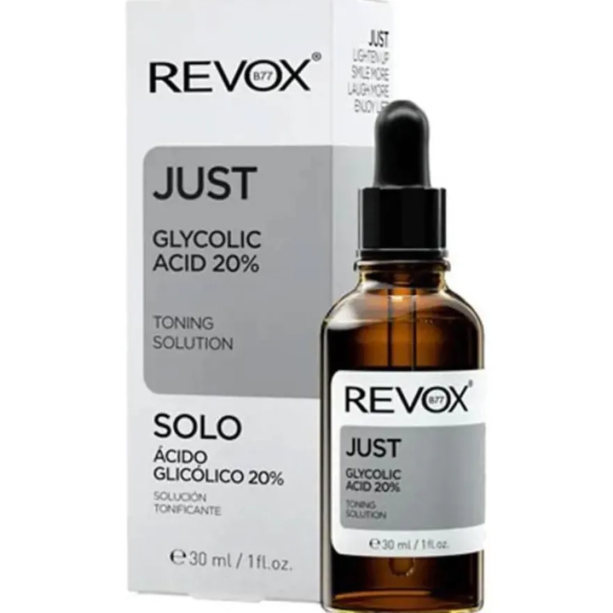 Just Glycolic Acid 20% 30ml - Revox B77