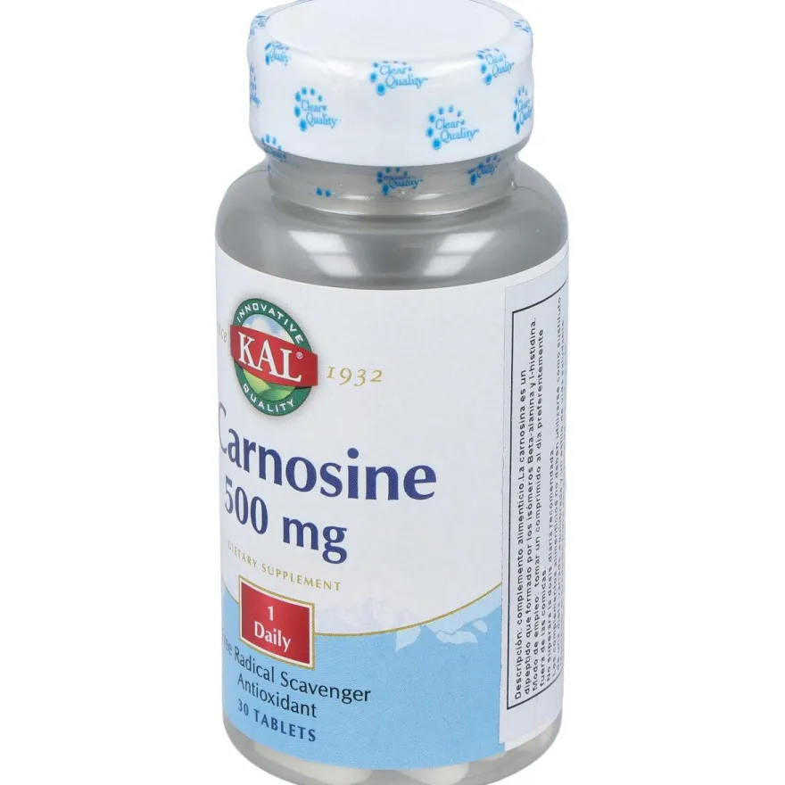 Kal L Carnosine 500 Mg 30Caps