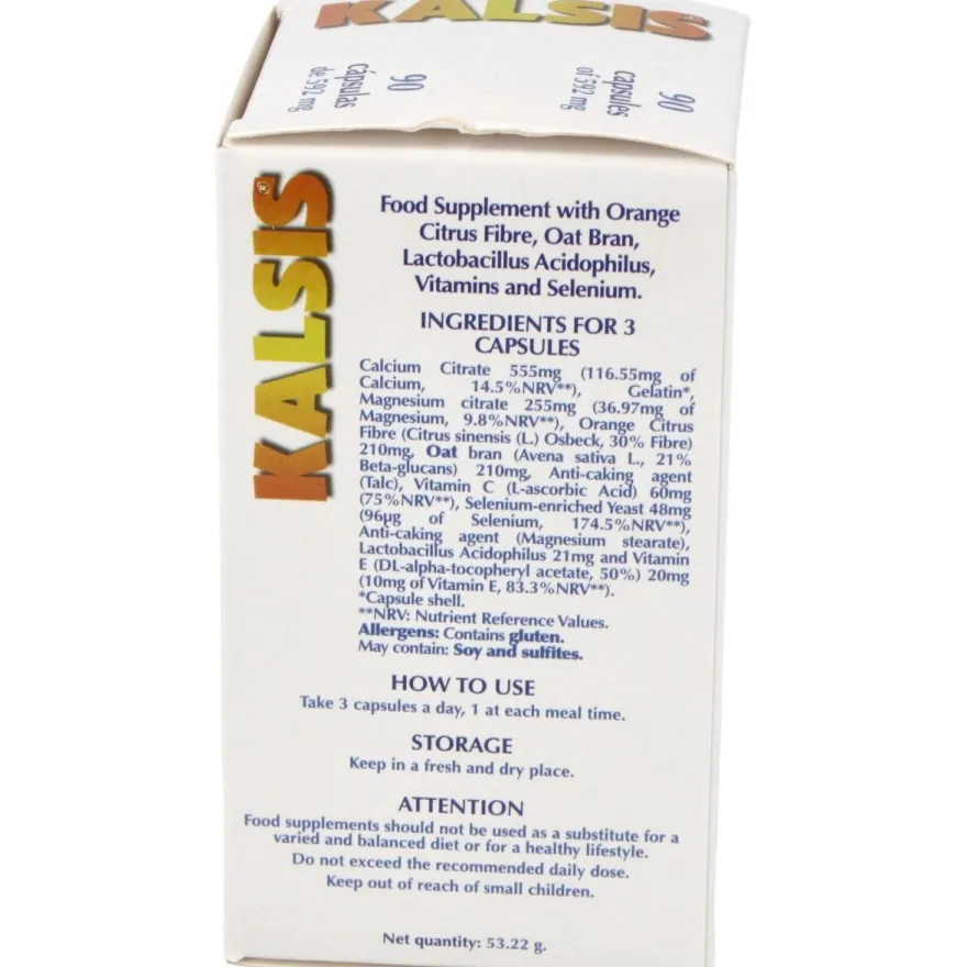 Kalsis, 90 Cápsulas - Catalysis