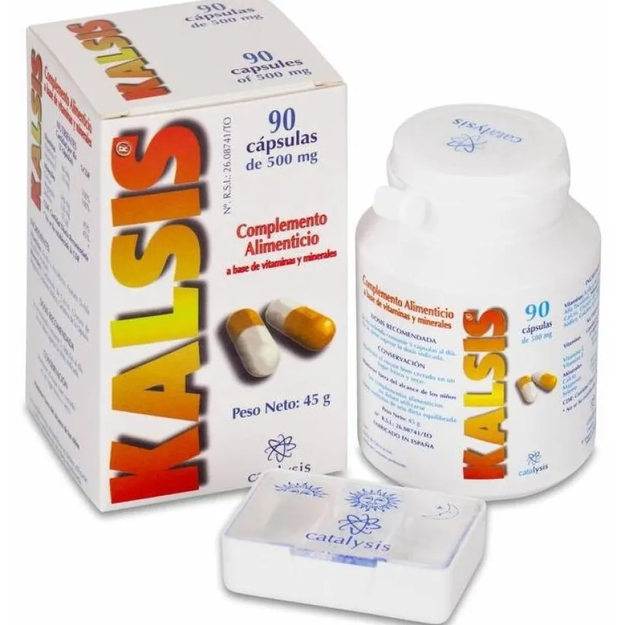 Kalsis, 90 Cápsulas - Catalysis