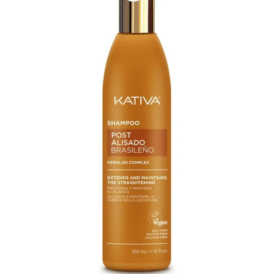 Keratin Post Alisado Shampoo 355 ml - Kativa