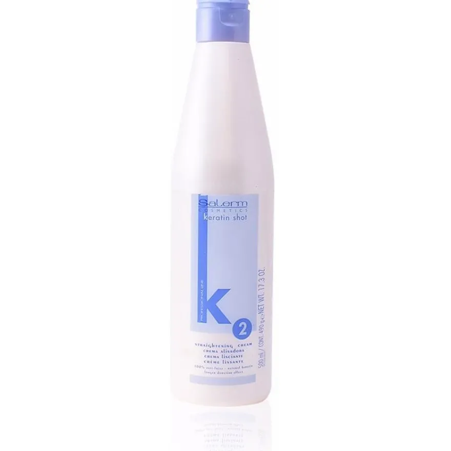 Keratin Shot Crema Alisadora 500ml - Salerm