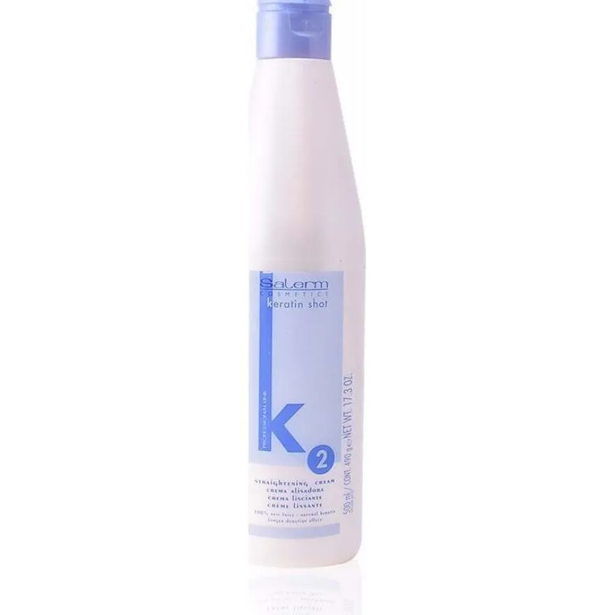 Keratin Shot Crema Alisadora 500ml - Salerm