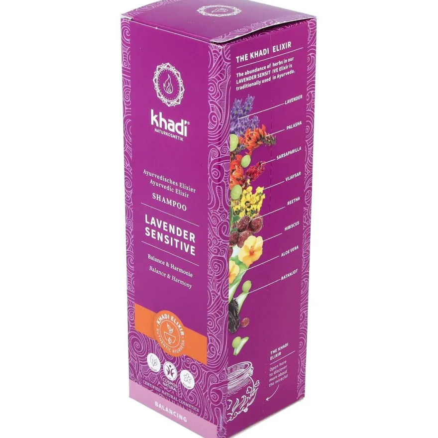 Khadi Champú De Lavanda Para Cabellos Delicados 200Ml