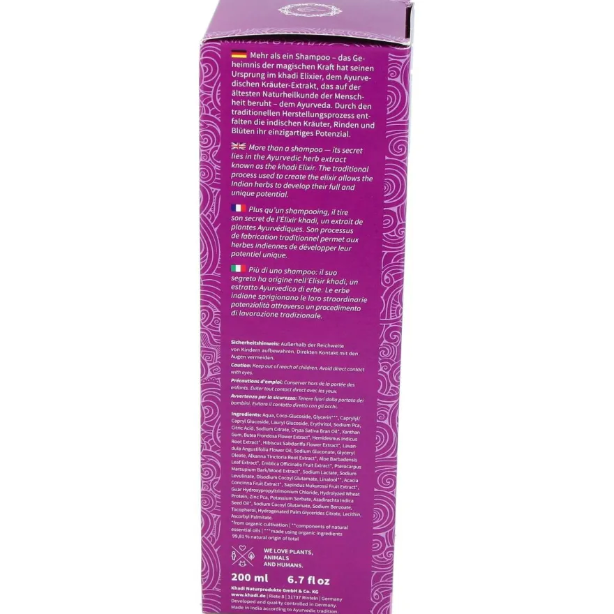 Khadi Champú De Lavanda Para Cabellos Delicados 200Ml