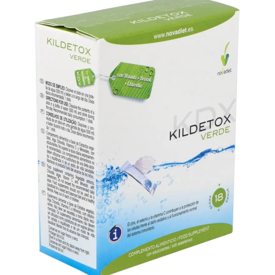 Kildetox Verde Depurativo 18 Sticks