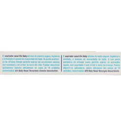 Kin Baby Aspirador Nasal+ Recambio (Recambios Desechable Blando)