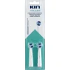 Kin Cepillo Dental Eléctrico Recambio Limpieza Total 2 U