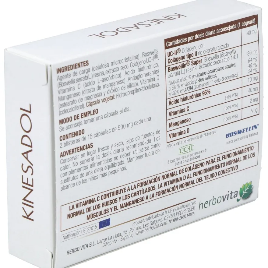 Kinesadol 30caps - Herbovita
