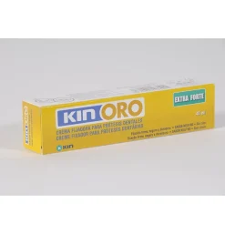 Kin Oro Crema Fijadora - Adhesivo Protesis Dental (40 G)