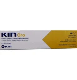 Kin Oro Crema Fijadora - Adhesivo Protesis Dental (75 ml) - Kin S.a. Laboratorio - Alicia