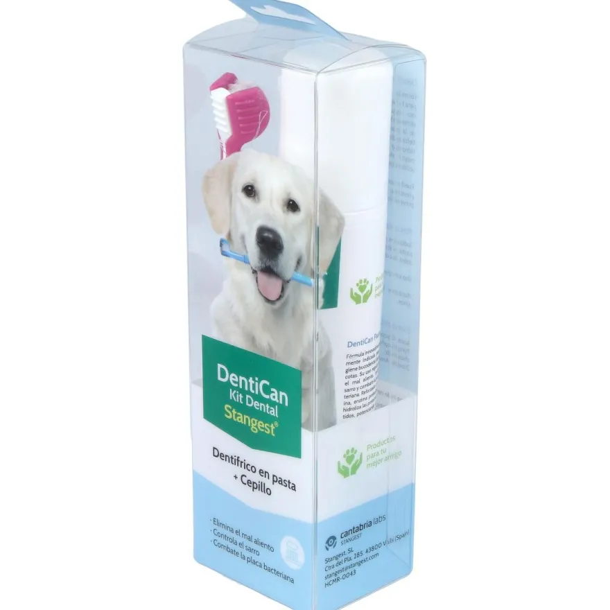 Kit Dental Cepillo+Pasta Perros 100Gr.