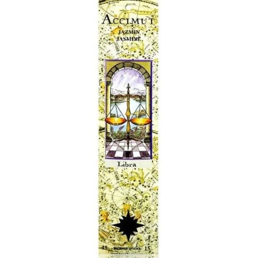 Kit Incienso Accimut Libra Jazmín Stick - Radhe Shyam