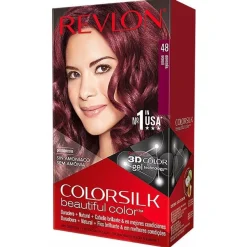 Kit Tinte Colorsilk 48 Borgoña - Revlon
