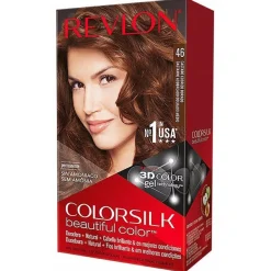 Kit Tinte Colorsilk 46 Castaño Cobrizo Dorado - Revlon