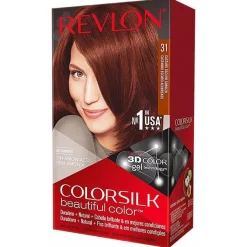 Kit Tinte Colorsilk 31 Castaño Oscuro Cobrizo - Revlon