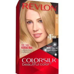 Kit Tinte Colorsilk 74 Rubio Medio - Revlon