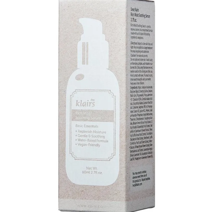 Klairs Rich Moist Soothing Sérum 80Ml