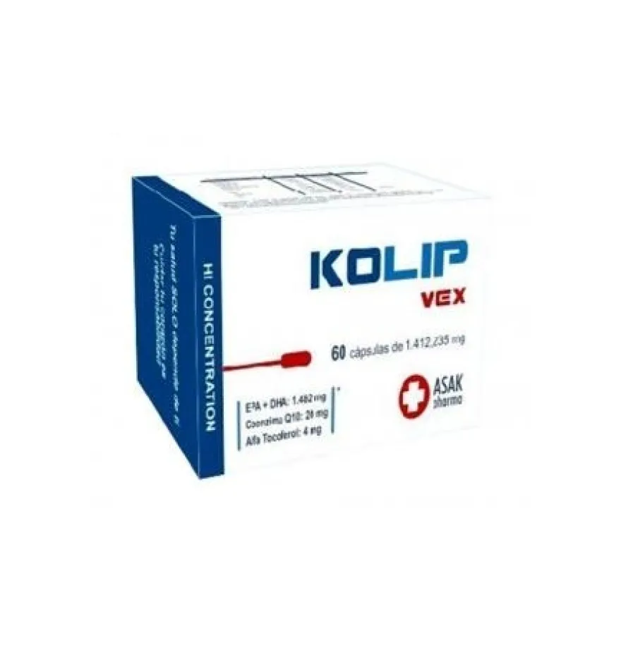 Kolip Vex (60 Cápsulas) - Bioksan Pharma