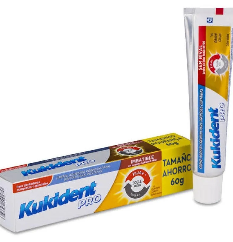 Kukident Pro Doble Acción (neutro 60 g) - Procter&gamble España S.a