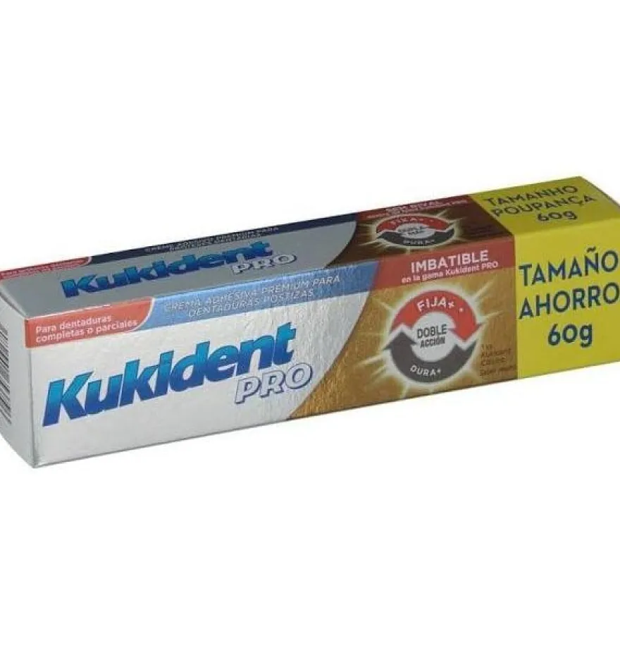 Kukident Pro Doble Acción (neutro 60 g) - Procter&gamble España S.a