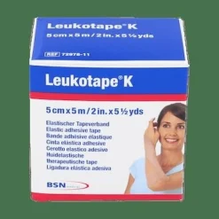 K Vendaje Neuro Muscular Tecnica Vnm Beige 5 cm X 5 C - Leukotape