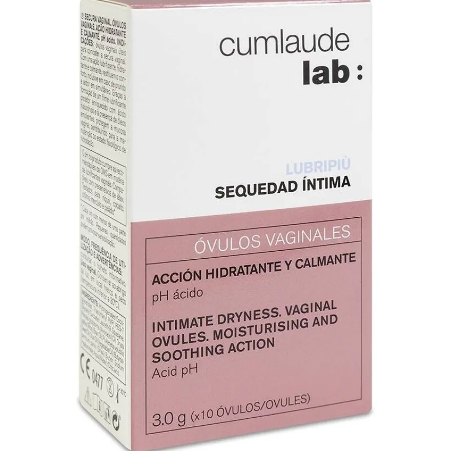 Lab Lubripiù Sequedad Íntima Óvulos Vaginales 10uds - Cumlaude