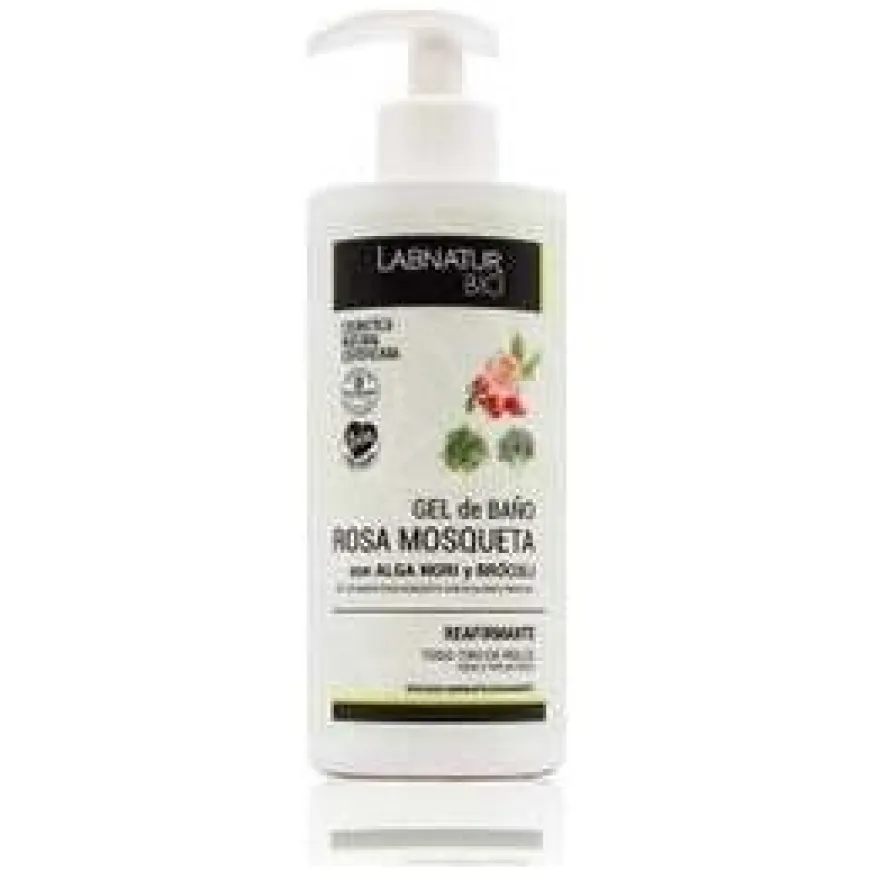 Labnatur Bio Gel De Baño Rosa Mosqueta Algas Brocoli 450Ml