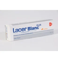 Lacerblanc Plus Blanqueadora Uso Diario - Pasta Dental (1 Envase 75 ml Sabor D - Citrus) - Lacer Laboratorios Sa