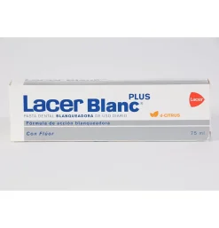 Lacerblanc Plus Blanqueadora Uso Diario - Pasta Dental (1 Envase 75 ml Sabor D - Citrus) - Lacer Laboratorios Sa