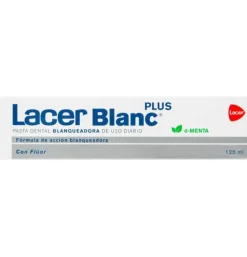 Lacerblanc Plus Blanqueadora Uso Diario - Pasta Dental (1 Envase 125 Ml Sabor D-Menta)
