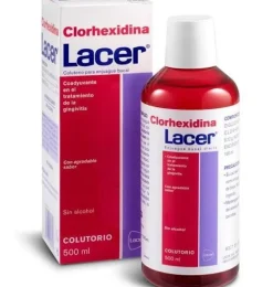 Lacer Colutorio Clorhexidina (1 Envase 200 ml) - Lacer Laboratorios Sa